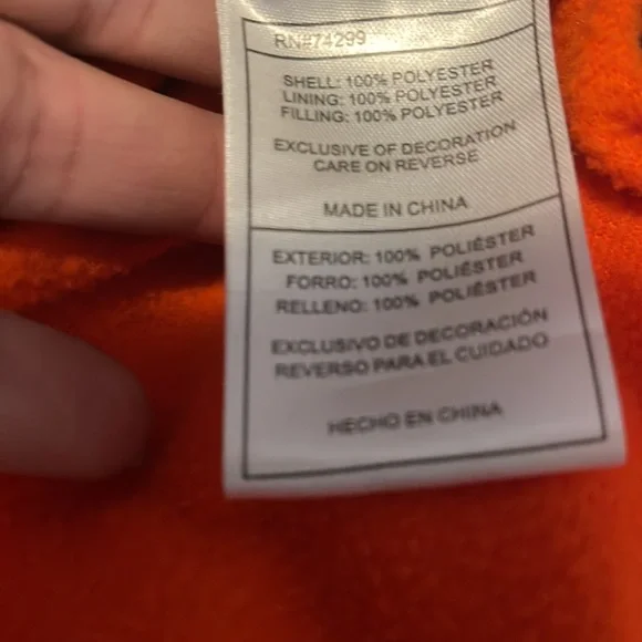 Used snow,rain coat size XL by cb sports - Picture 8 of 11